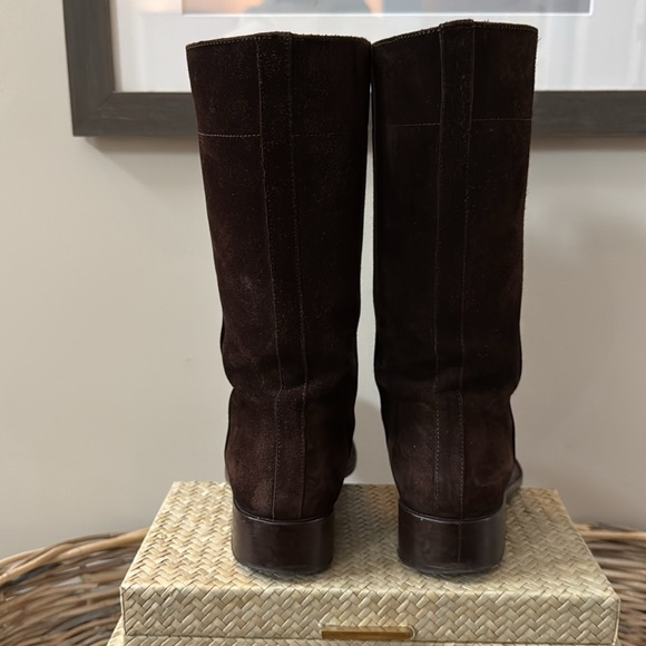PRADA Brown Suede Boots - Picture 3 of 7
